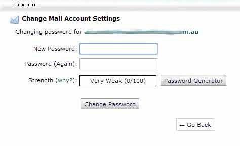 How to Change my Email Password