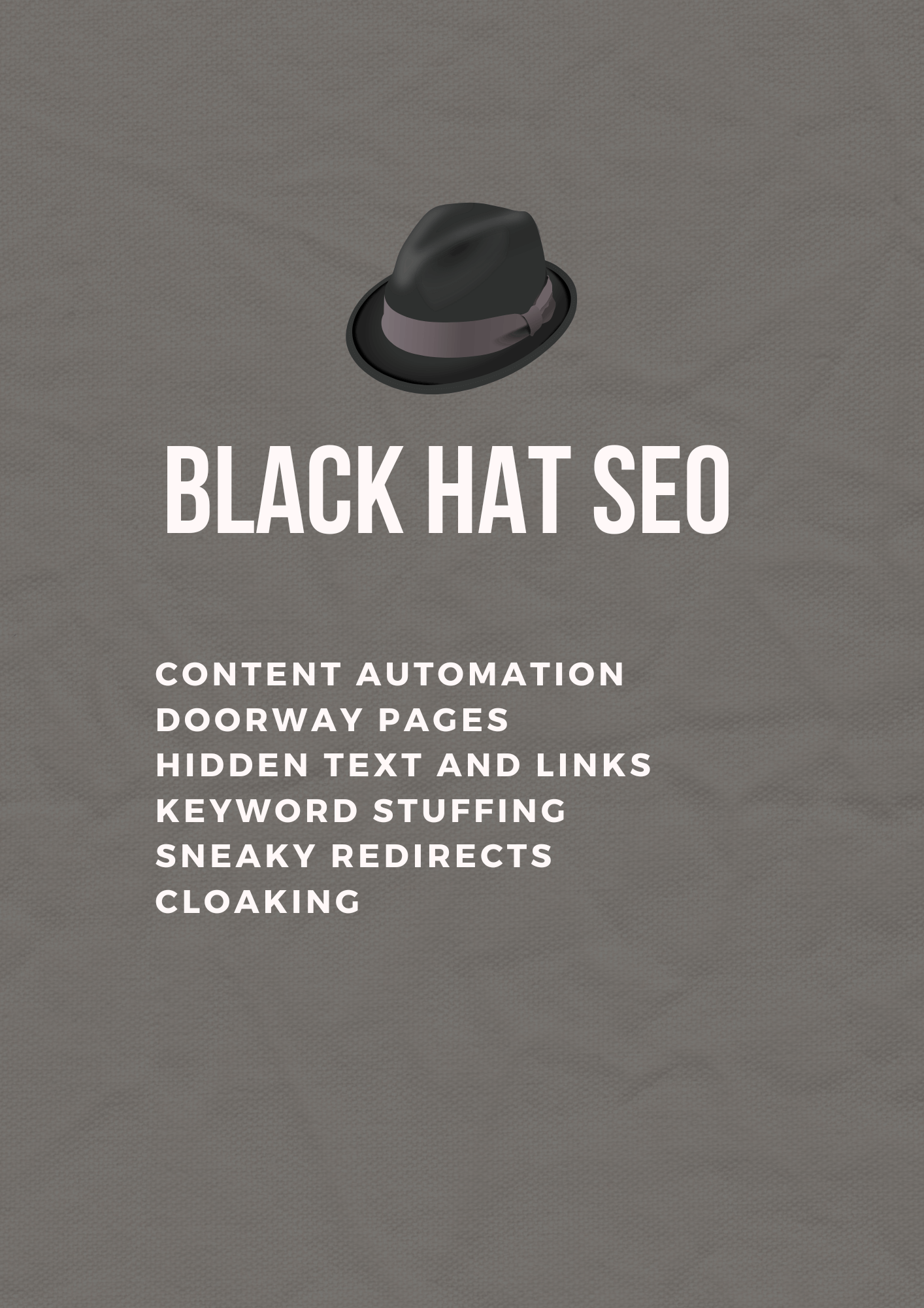 Black Hat SEO - Blog Image